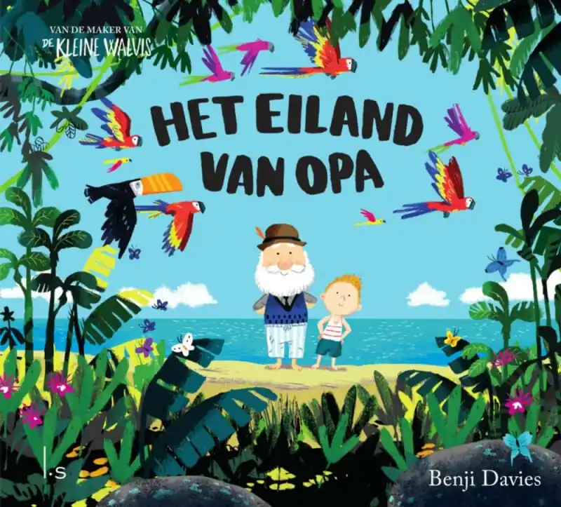 Het eiland van opa (karton) Korting