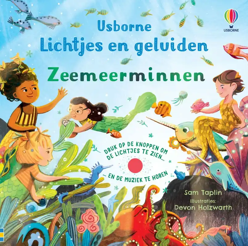 Usborne: Zeemeerminnen (lichtjes en geluiden) Lage Kosten