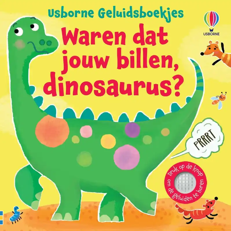 Voordeelprijs Usborne: Waren dat jouw billen dinosaurus? (geluiden)