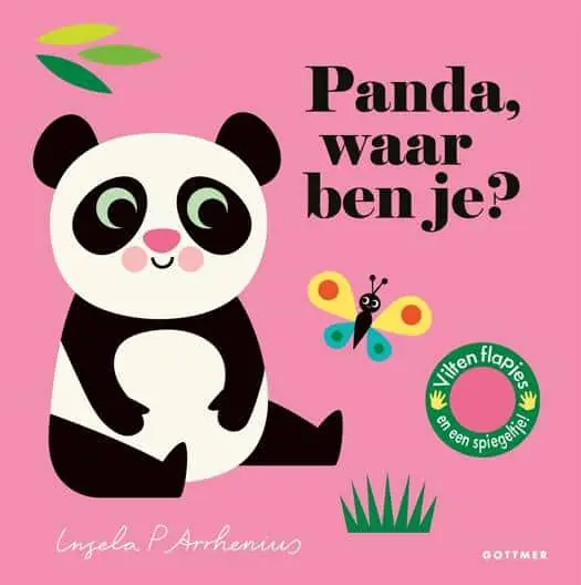 Panda, waar ben je? (vilten flapjes en spiegel) Bestseller