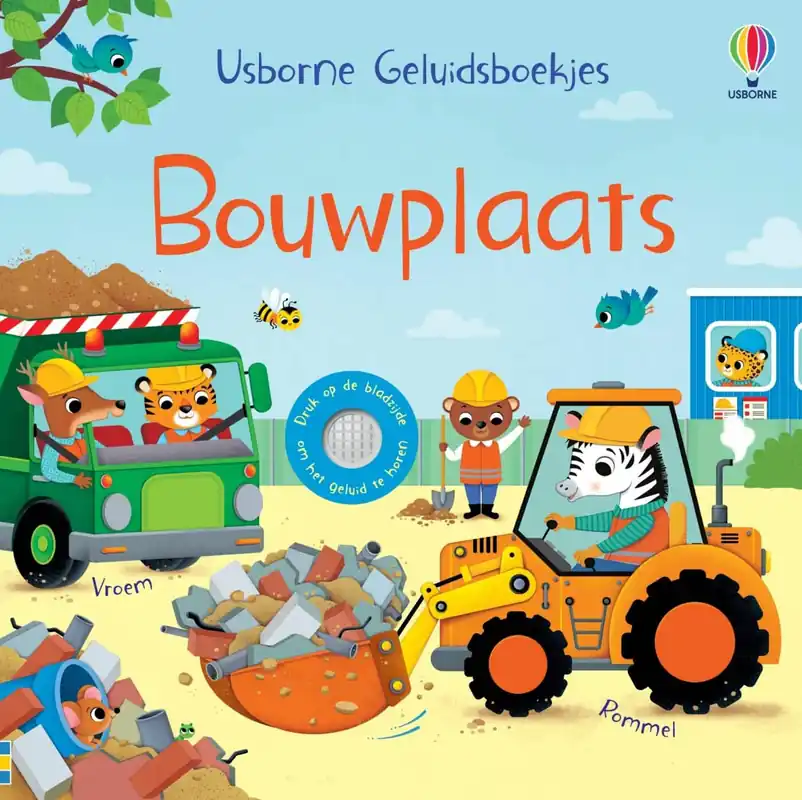 Goedkoop Usborne: Bouwplaats (geluiden)