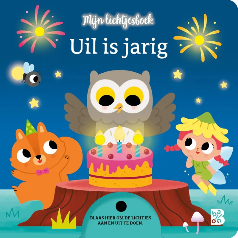 Uil is jarig – Mijn lichtjesboek Gecertificeerd
