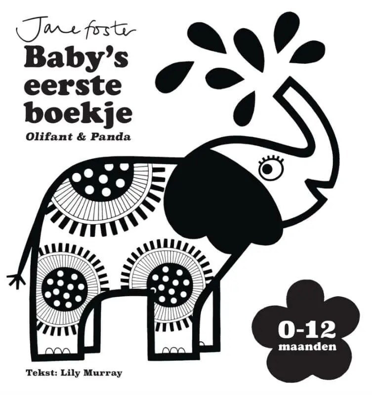 Olifant & Panda (zwart-wit boekje) Korting