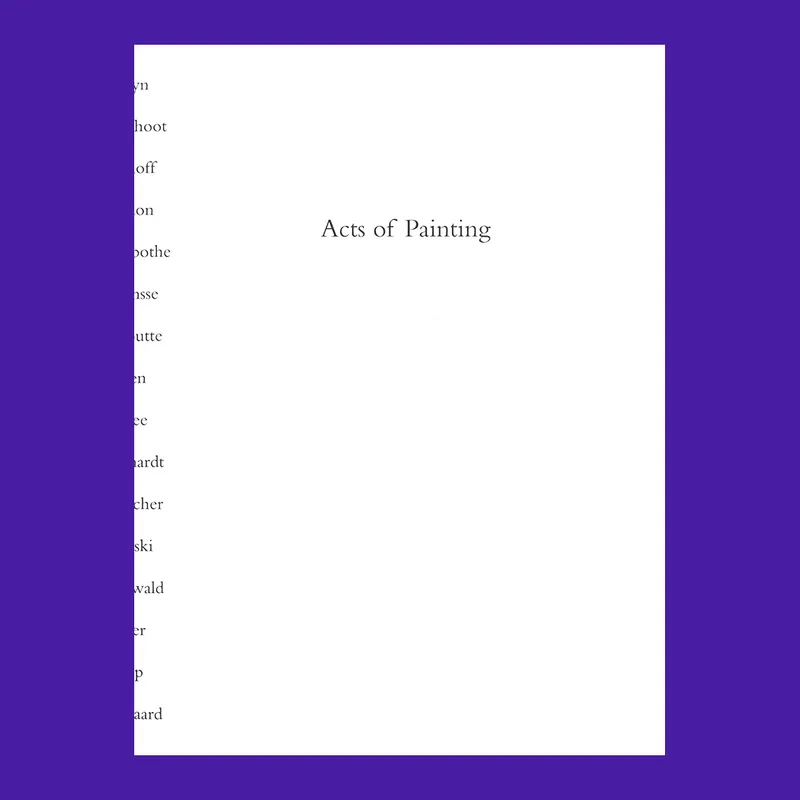 Beste Prijs Acts of Painting