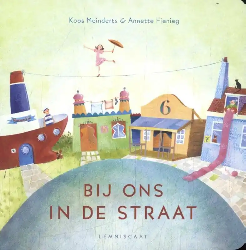 Bij ons in de straat (kartonboek) Populair