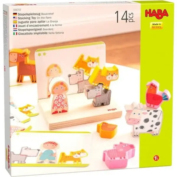 Premium HABA – Stapelspeelgoed: Boerderij