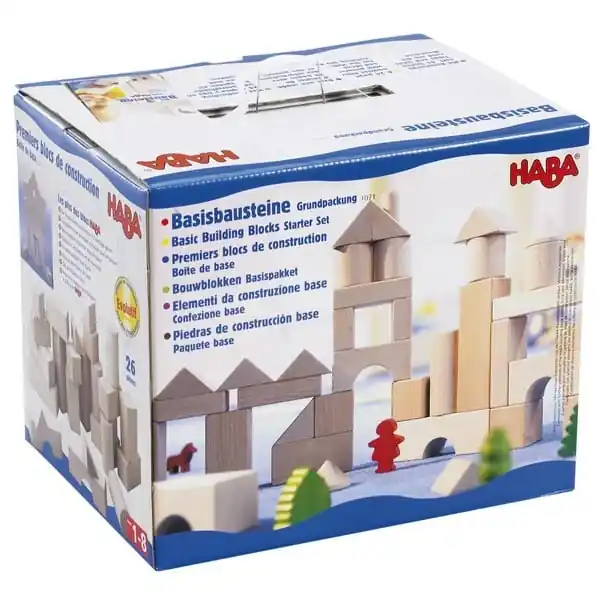 HABA – Blokken: basisset klein (26 delen) Snelle Levering