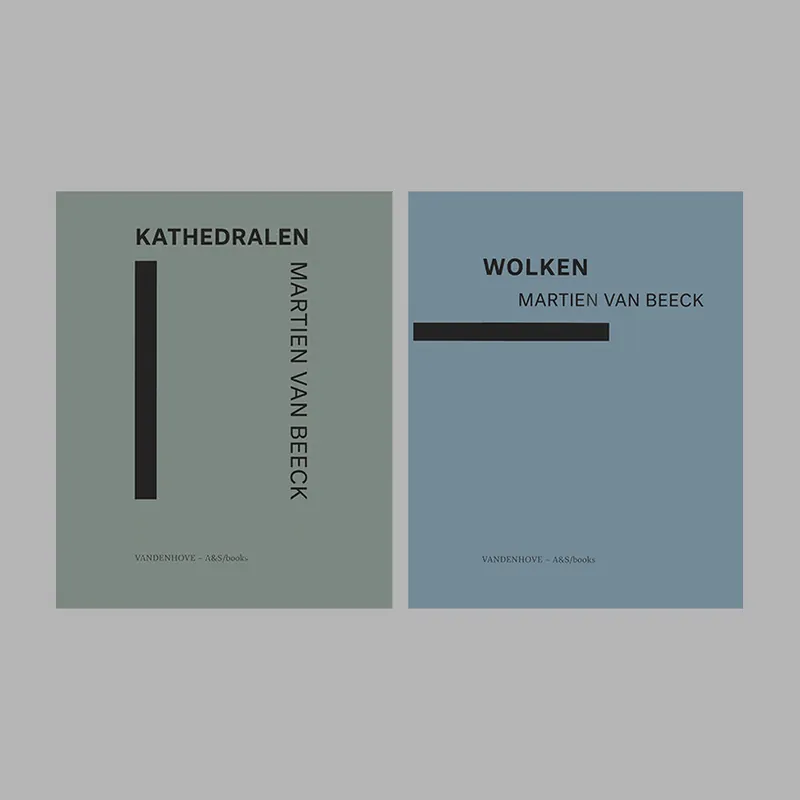 Martien Van Beeck: Wolken / Kathedralen (Edition of 200 copies) Gecertificeerd