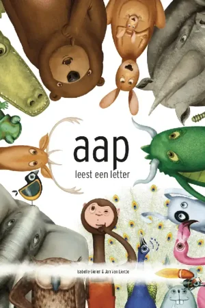 Aap leest een letter Tijdelijk Beschikbaar