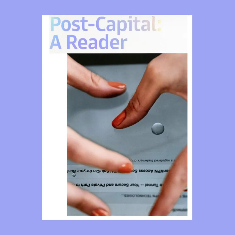 Superprijs Post-Capital: A Reader