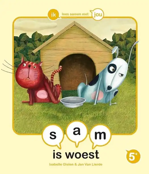 Kleuters samenleesboek – Sam is woest Speciale Aanbieding