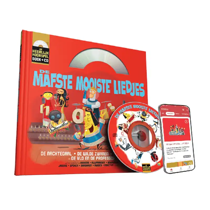 Geluidshuis – De mafste mooiste liedjes 1 (boek met downloadcode en cd) Finale Uitverkoop