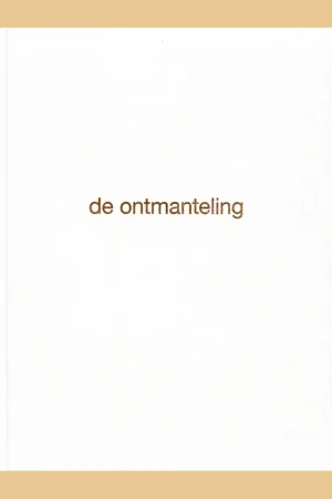 Weekendaanbieding Renée Pevernagie: De ontmanteling (Edition of 150 numbered & signed copies)