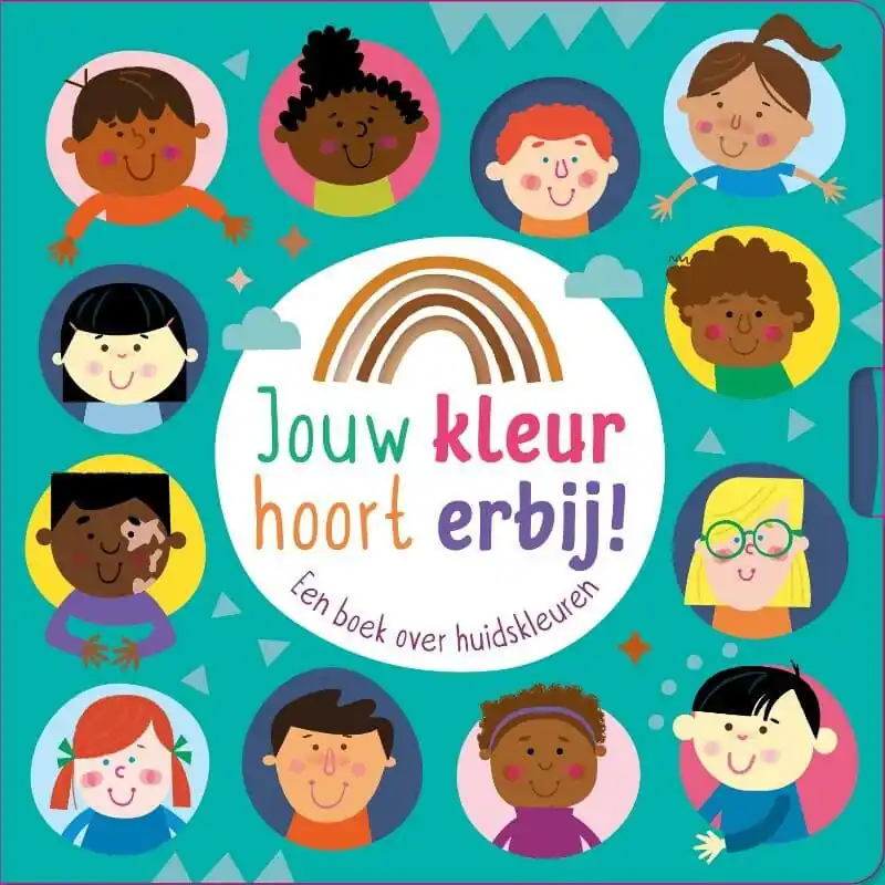 Jouw kleur hoort erbij (een boek over huidskleuren) Weekendaanbieding
