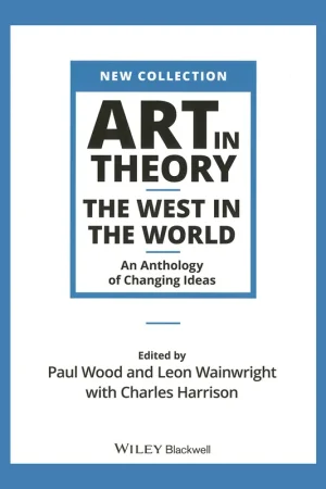 Art in Theory: The West in the World – An Anthology of Changing Ideas Seizoensaanbieding