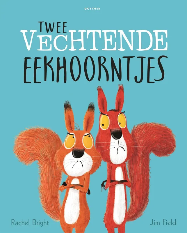 Twee vechtende eekhoorntjes Rechtstreeks Van De Fabrikant