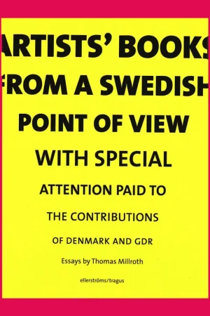 Artists' Books from a Swedish Point of View Nu Kopen