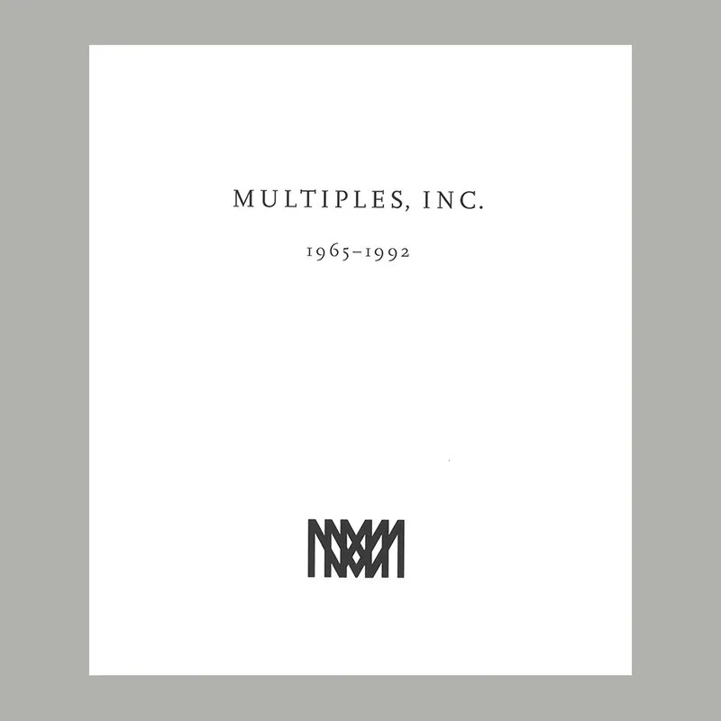 Multiples, Inc. 1965-1992 Fabrieksprijs