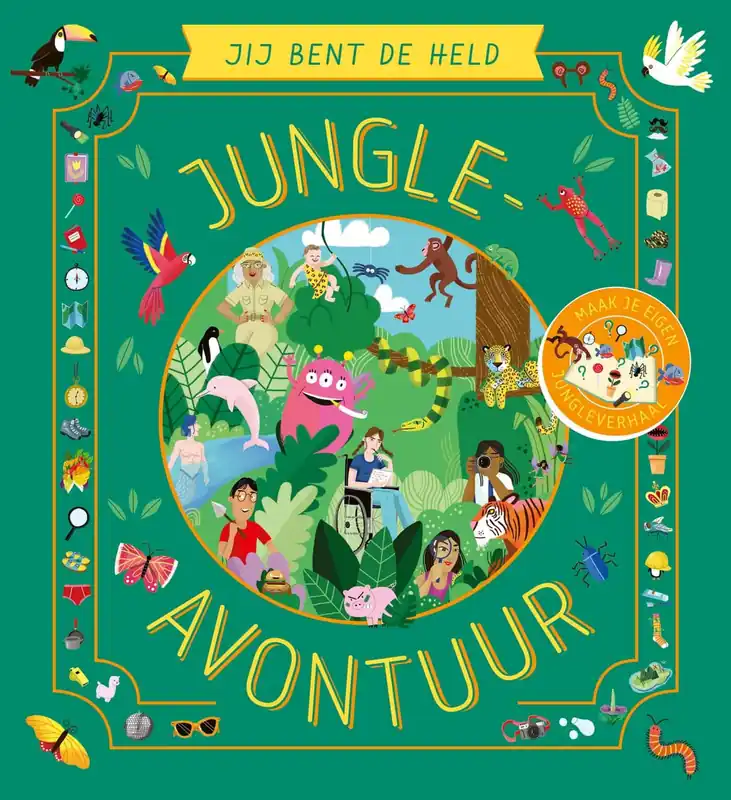 Jij bent de held – Jungleavontuur (maak je eigen jungleverhaal) Gratis Verzending