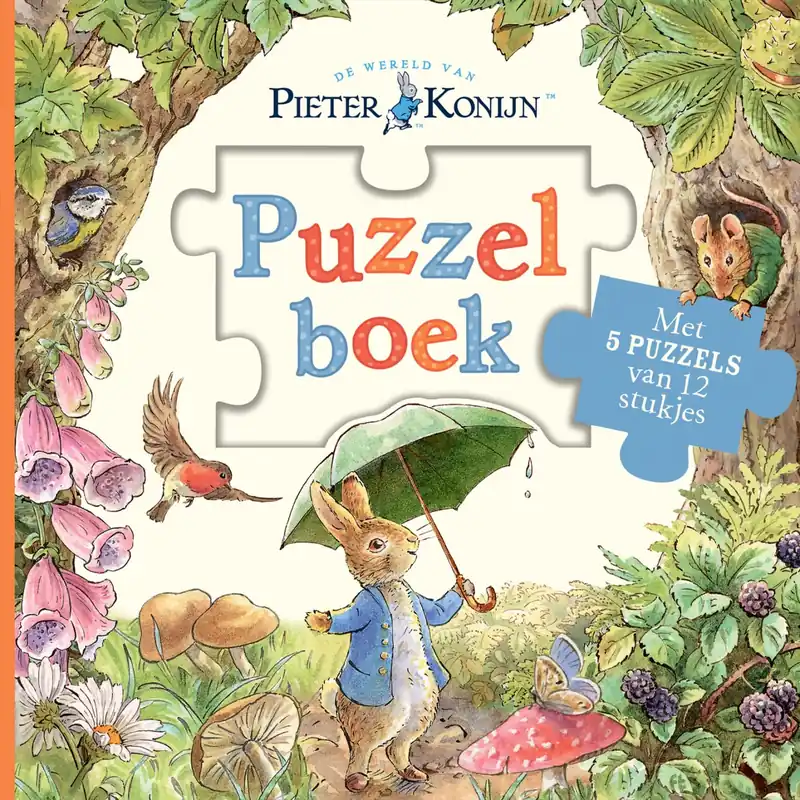 Actieprijs Pieter Konijn – Puzzelboek