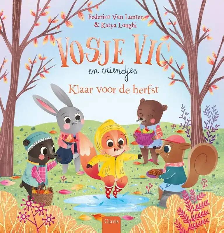 Nieuw Vosje Vic en vriendjes – Klaar voor de herfst