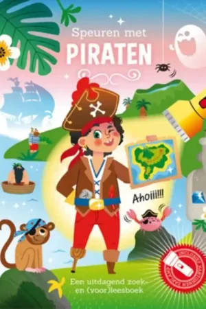 Zaklampboek – Speuren met piraten Superprijs