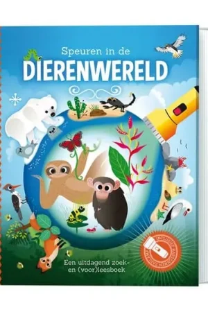 Zaklampboek – Speuren in de dierenwereld Seizoensaanbieding