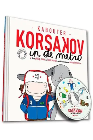 Fabrieksprijs Kabouter Korsakov in de metro (boek met downloadcode en cd)