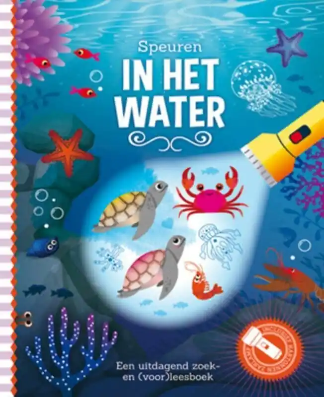 Zaklampboek – Speuren in het water Rechtstreeks Van De Fabrikant