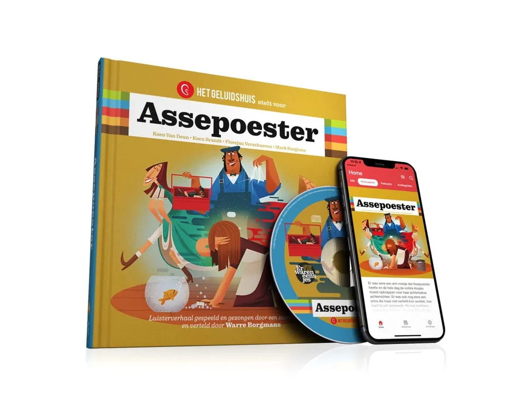 Direct Verzonden Er-waren-eensjes 4: Assepoester (boek met downloadcode en cd)