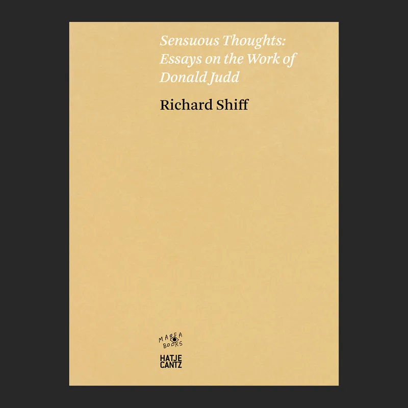 Sensuous Thoughts: Essays on the Work of Donald Judd Uitverkoop