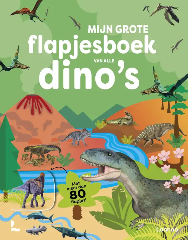 Gereduceerde Prijs Mijn grote flapjesboek van alle dino's