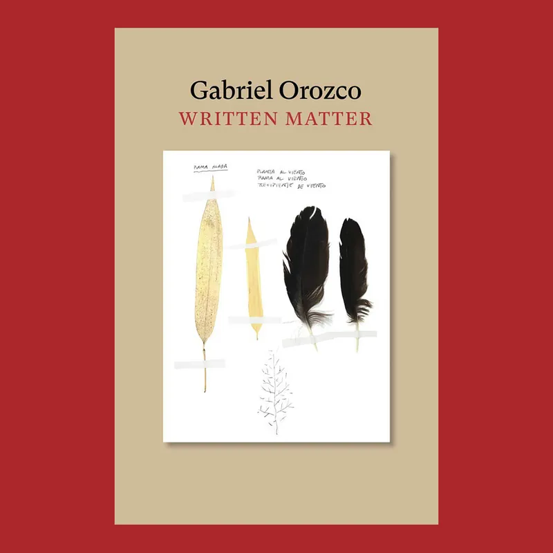 Express Levering Gabriel Orozco: Written Matter. Work Notebooks 1992-2012
