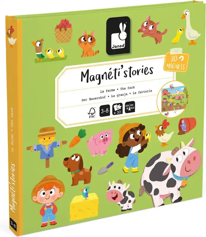 Merkproduct Janod – Magnetistories boerderij