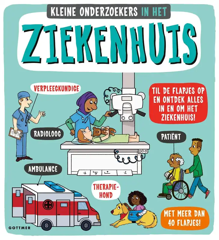 In het ziekenhuis (flapjes- en zoekboek) Populair