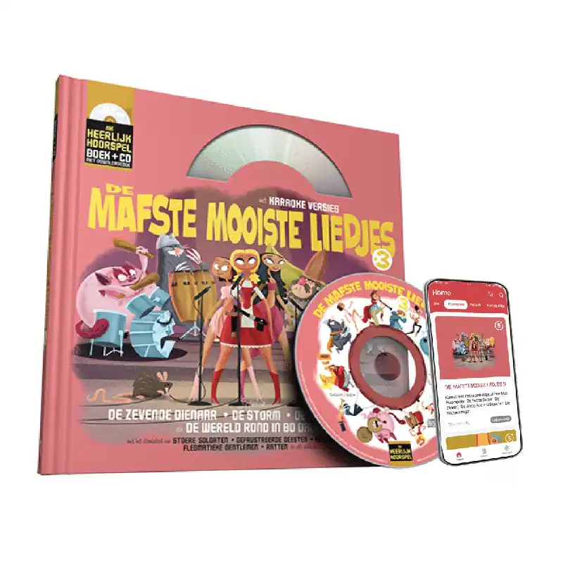 Geluidshuis – De mafste mooiste liedjes 3 (boek met downloadcode en cd) Seizoensaanbieding