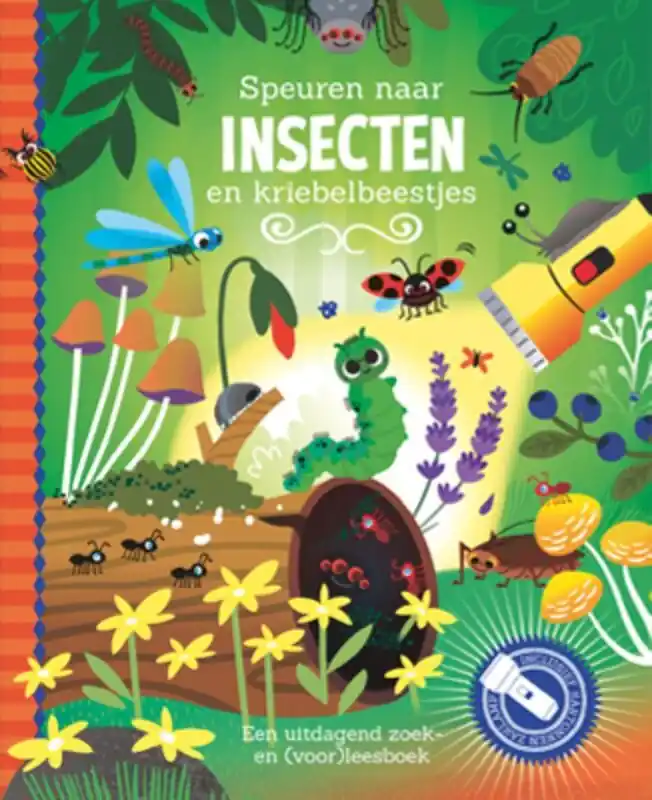 Zaklampboek – Speuren naar insecten en kriebelbeestjes Betrouwbaar