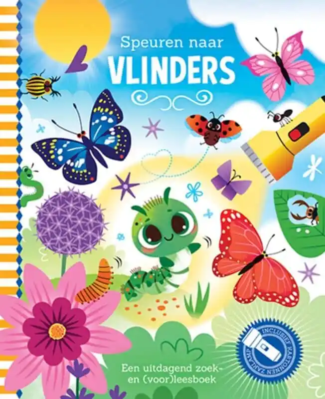 Exclusieve Aanbieding Zaklampboek – Speuren naar vlinders