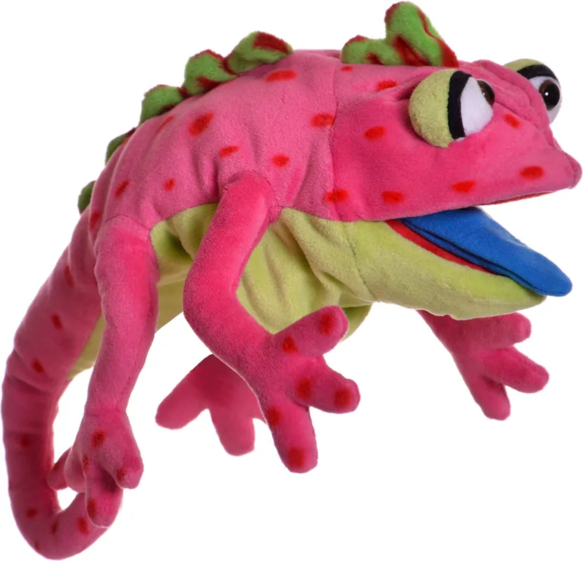 Finale Uitverkoop Handpop W877 – Wilhelminchen de kameleon