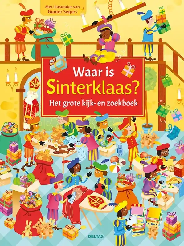 Finale Uitverkoop Waar is Sinterklaas? – Het grote kijk- en zoekboek