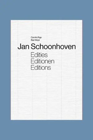 Bestseller Jan Schoonhoven: Edities/Editionen/Editions