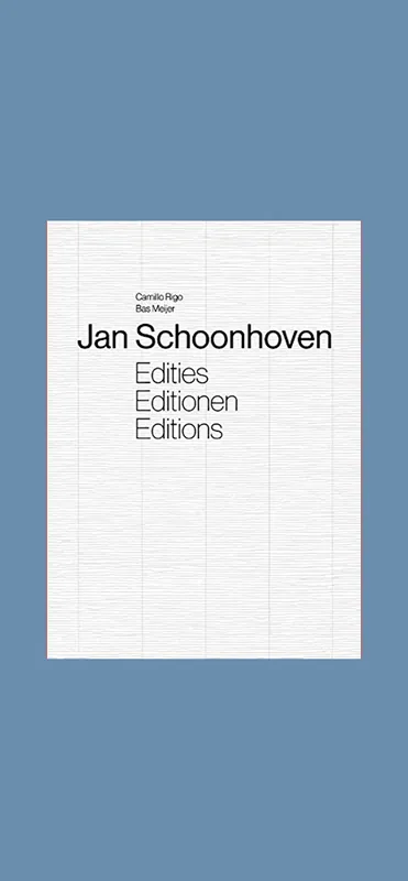Bestseller Jan Schoonhoven: Edities/Editionen/Editions