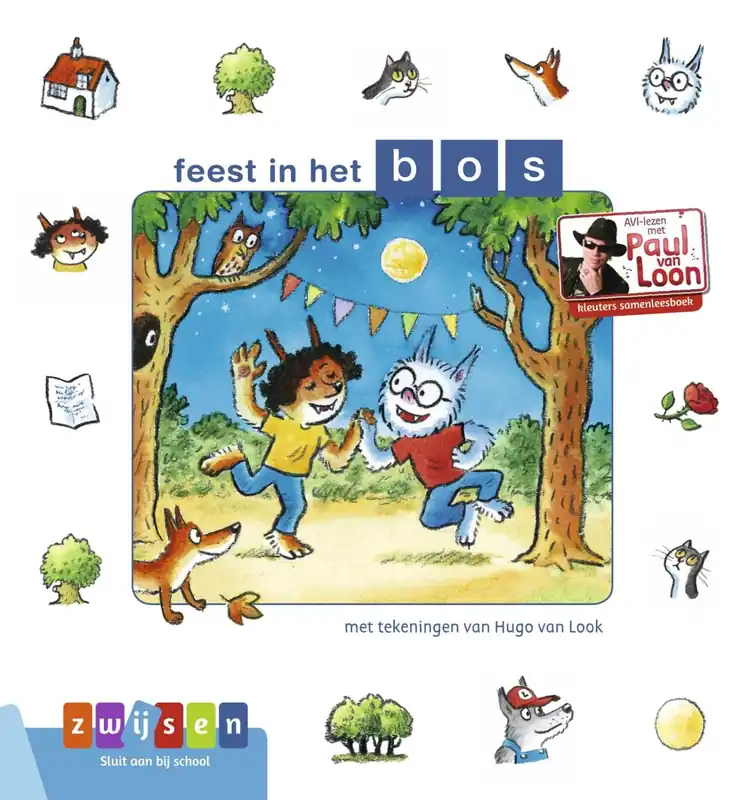 Kleuters samenleesboek – Feest in het bos (AVI start) Betaalbaar
