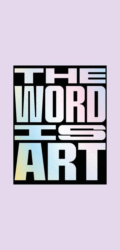 Koop Online The Word is Art