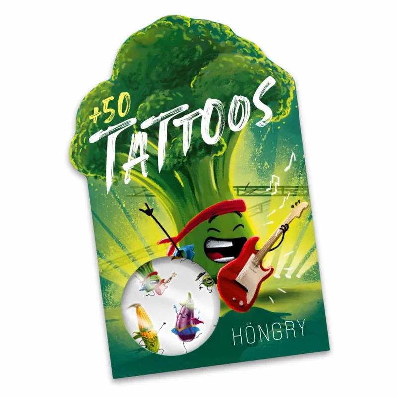 Höngry – Brock-‘n-roll tattoos Lage Prijs