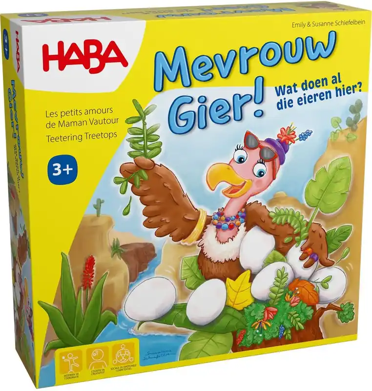 HABA – Mevrouw Gier! Wat doen al die eieren hier? Korting