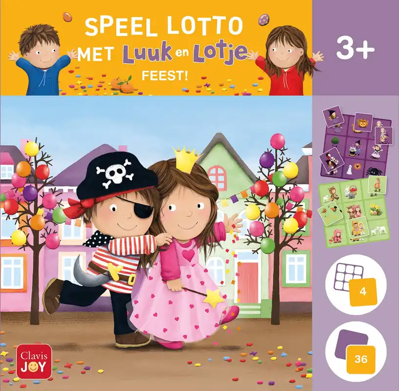 Aanbieding Speel lotto met Luuk en Lotje – Feest!