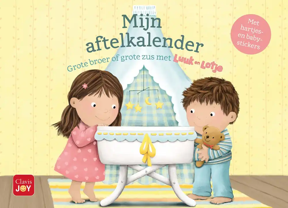 Mijn aftelkalender – Grote broer of grote zus met Luuk en Lotje Beperkte Voorraad