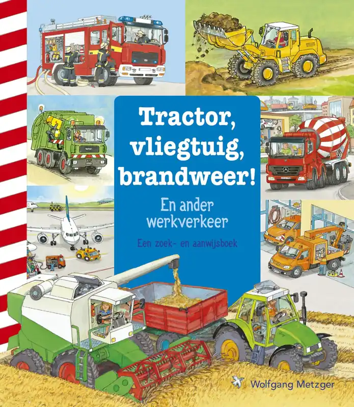 Tractor, vliegtuig, brandweer! Merkproduct