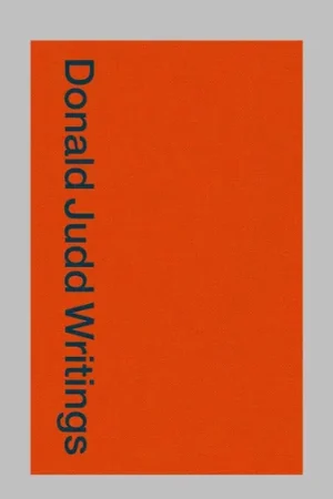Weekendaanbieding Donald Judd: Writings